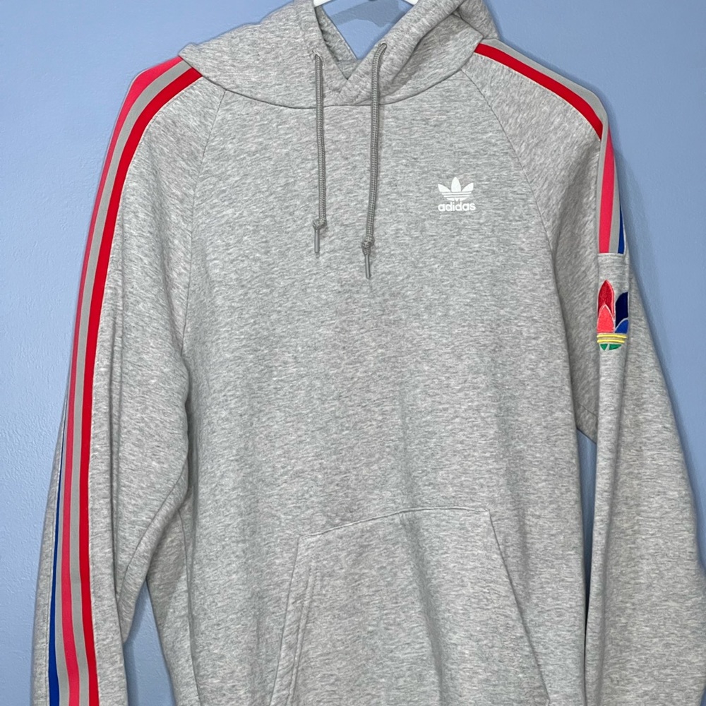 Adidas 3 Stripe Olympic Hoodie